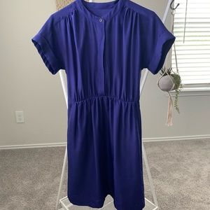 J.CREW Button Front Dress